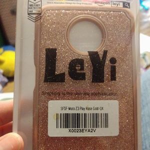 Moto Z3 Case,Moto Z3 Play Case with Tempered Glass